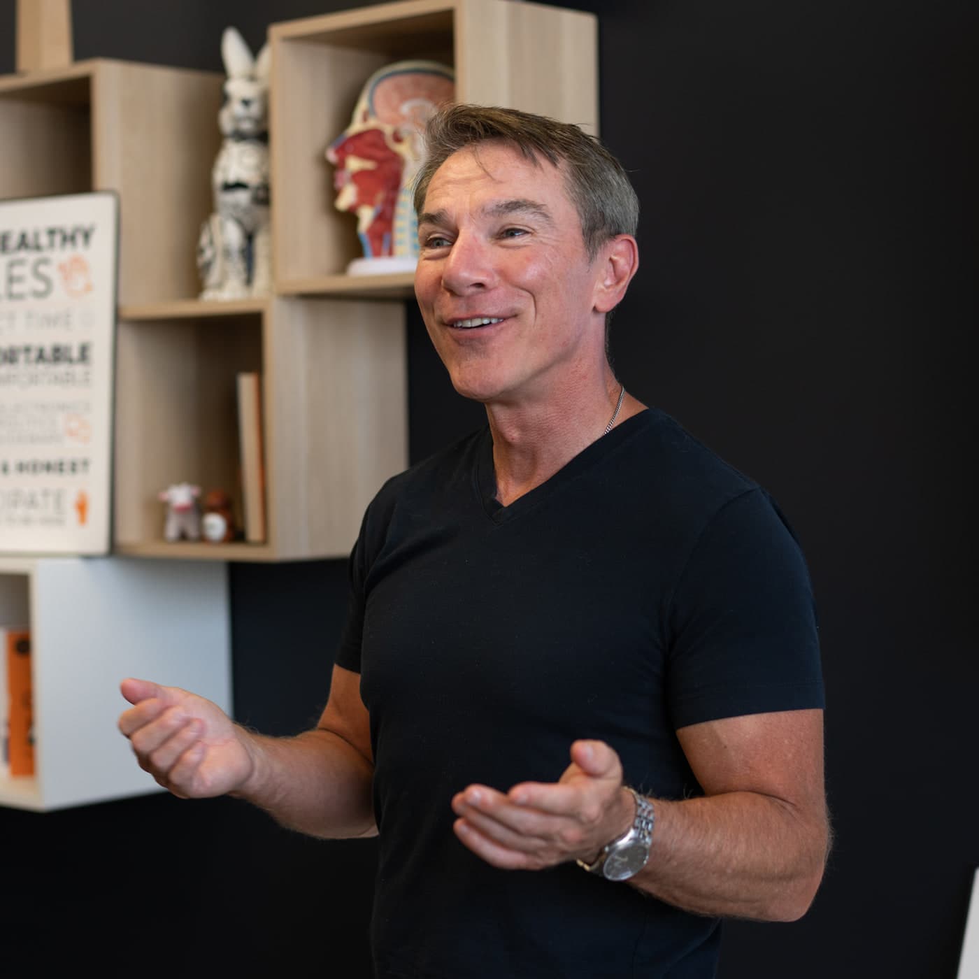 Neil James, Certified EOS Implementer, speaking during a leadership session